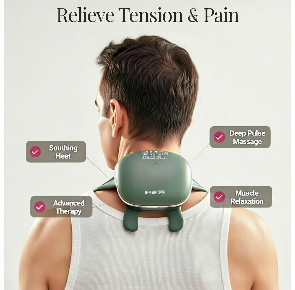 Bionic Massager Instant Pain Relief 4D Heated Gold Edition